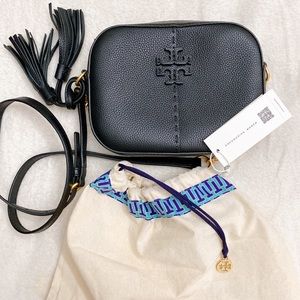 Tory Burch McGraw Camera Bag EUC